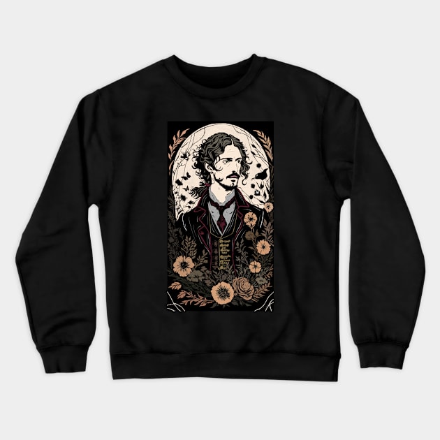 Hozier Botanical Crewneck Sweatshirt by gloomynomad